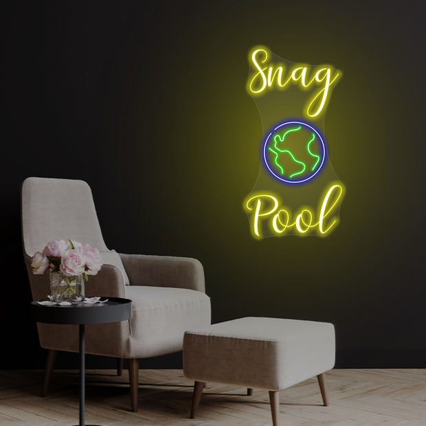 Snag Pool | LED Neon Sign