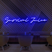 Survival Juice | LED Neon Sign