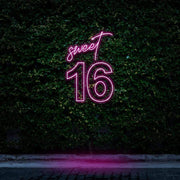 "Sweet 16" Birthday | LED Neon Sign