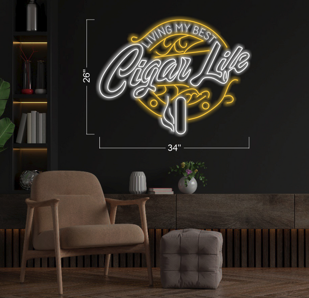 Cigar Life | LED Neon Sign