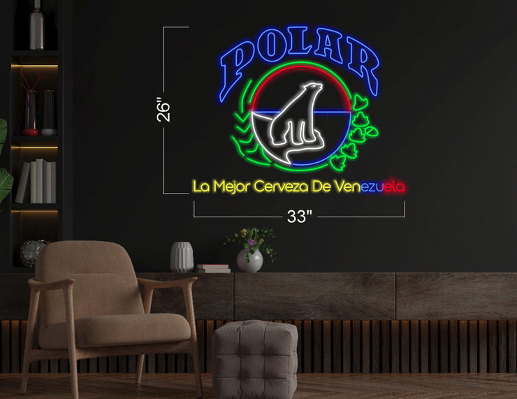 La Mejor Cerveza De Venezuela | LED Neon Sign
