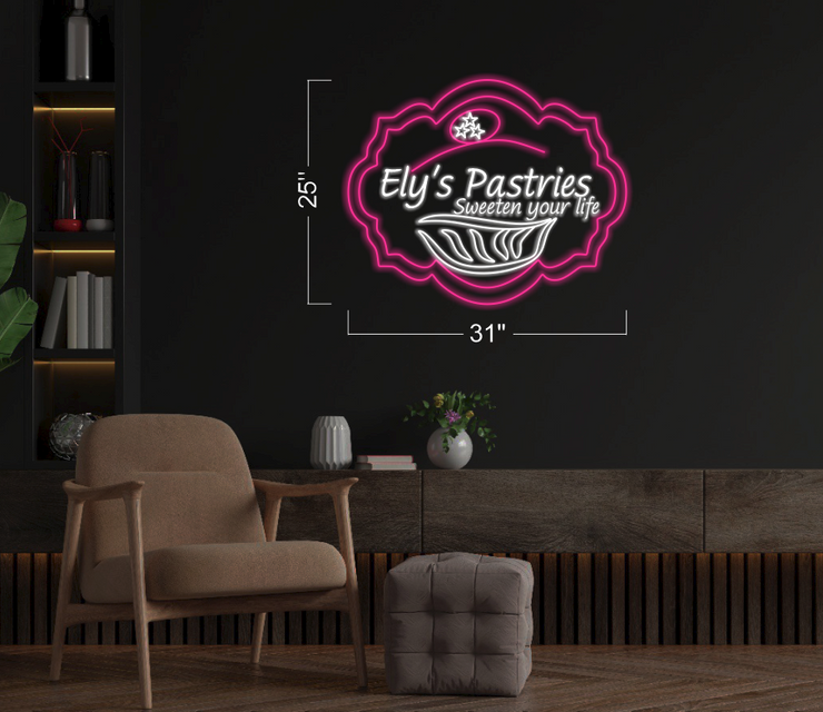 Ely's Pastries | LED Neon Sign