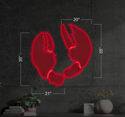 Lobster Claw | LED Neon Sign