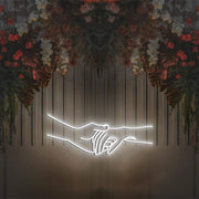 Holding hands | LED Neon Sign