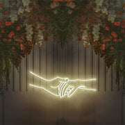 Holding hands | LED Neon Sign