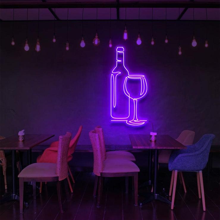 Wine | LED Neon Sign