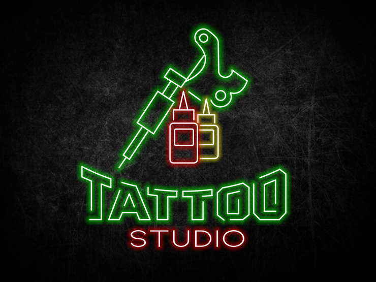 Tatto Studio | LED Neon Sign