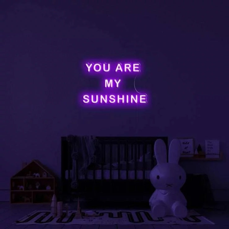 You Are My Sunshine Sign | LED Neon Sign
