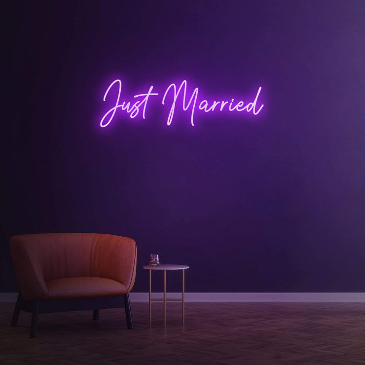 Just Married | LED Neon Sign
