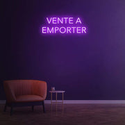 Vente A Emporter | LED Neon Sign