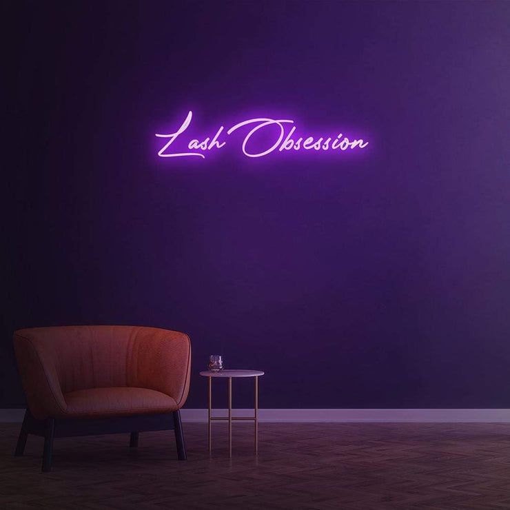 Lash Obsession - LED Neon Sign