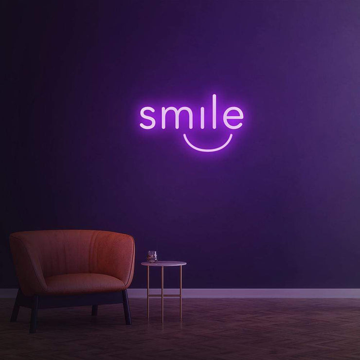 Smile | LED Neon Sign