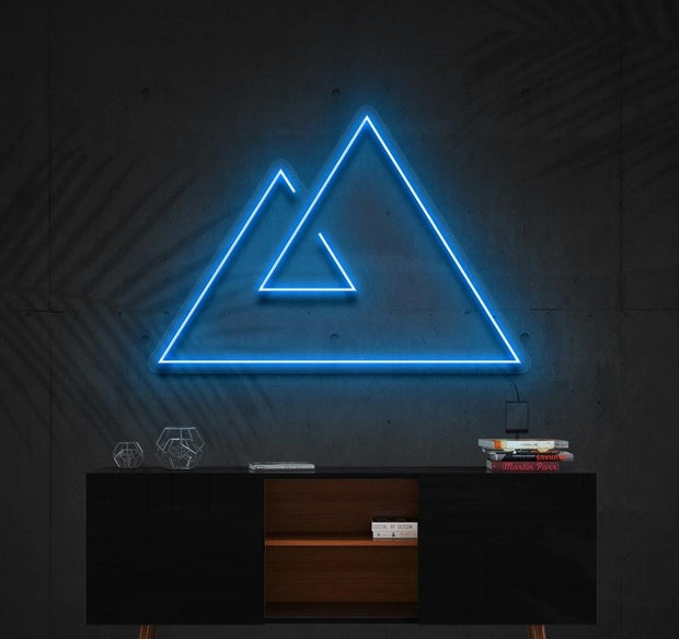 Abstract Mountains | LED Neon Sign