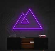 Abstract Mountains | LED Neon Sign