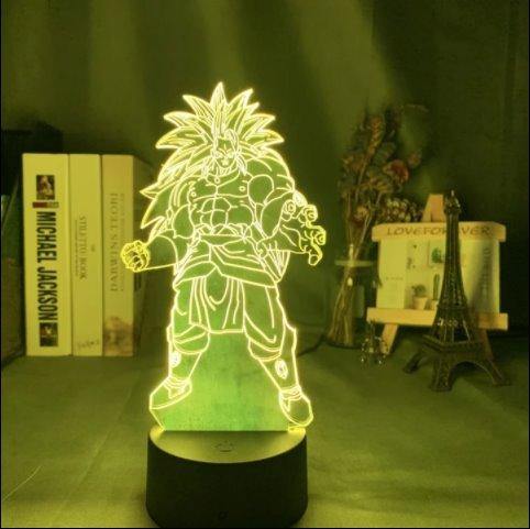 Broly Anime - LED Lamp (Dragon Ball Z)