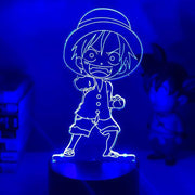 Chibi Luffy Anime - LED Lamp (One Piece)