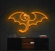 Flaming Dragon | LED Neon Sign