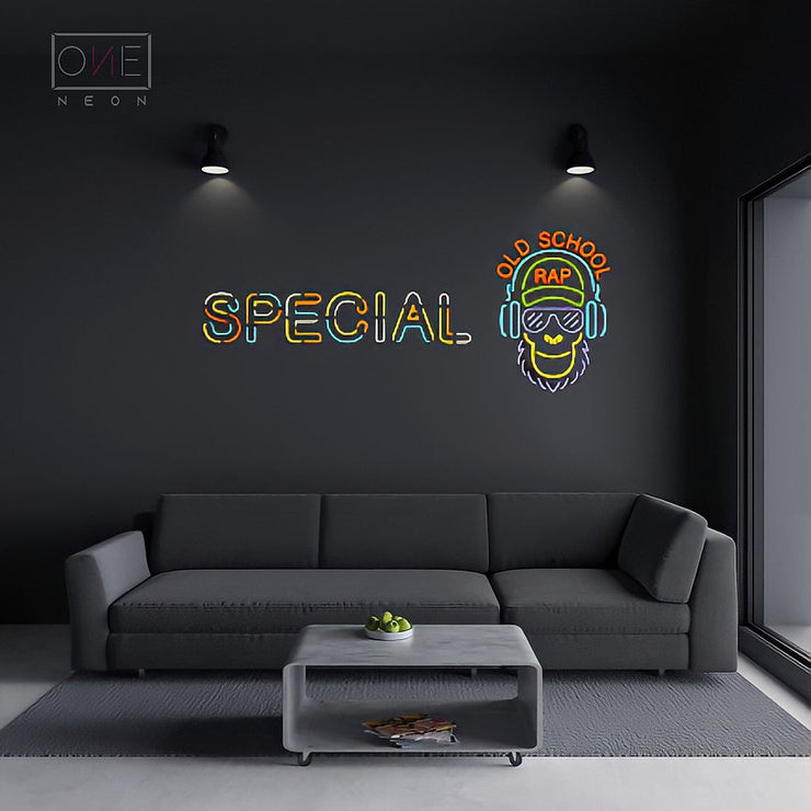 Special Old School Rap | LED Neon Sign