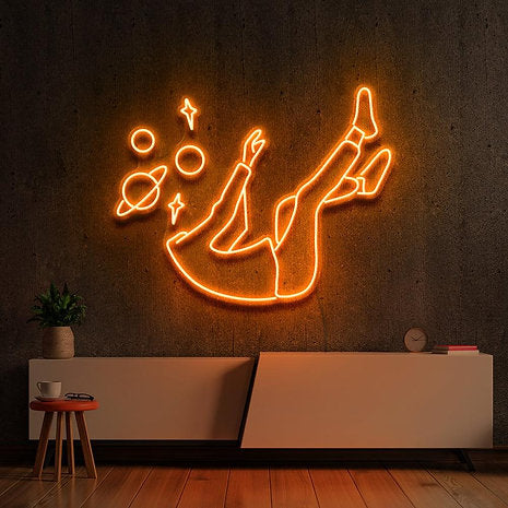 Space Head | LED Neon Sign