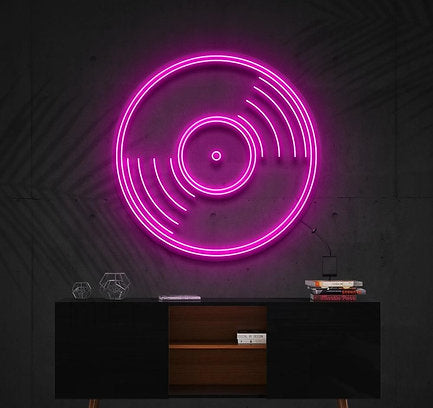 Vinyl Record | LED Neon Sign