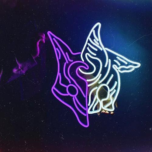 LOL - Kindred Wolf Lamb | LED Neon Sign - ONE Neon