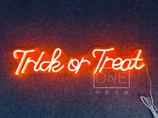 Trick or Treat | LED Neon Sign