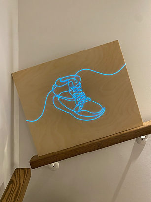 Nike Sneaker Neon Sign | El Wire Signs Wall Art