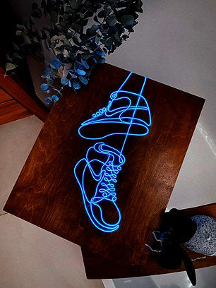 Nike Kicks Neon Sign | El Wire Signs Wall Art