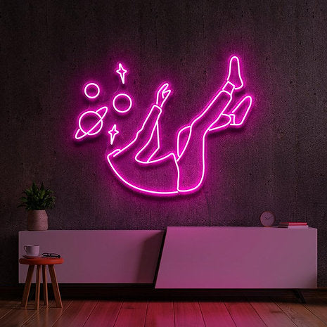 Space Head | LED Neon Sign