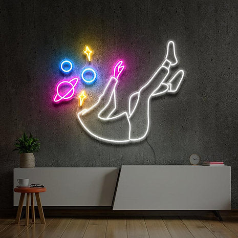 Space Head | LED Neon Sign