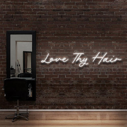 Love Thy Hair | LED Neon Sign