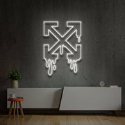 Off - White Drip | LED Neon Sign