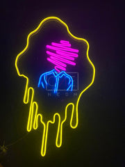 The Spiral Man | LED Neon Sign