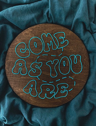 Come As You Are Neon Sign | El Wire Signs Wall Art