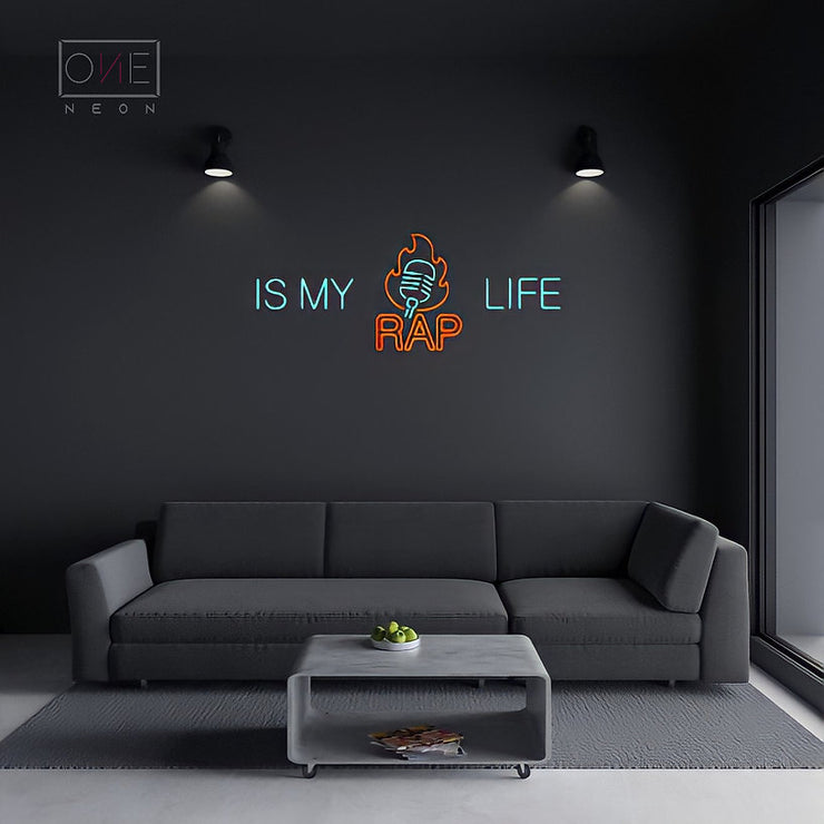 RAP IS MY LIFE | LED Neon Sign