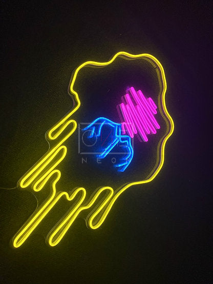 The Spiral Man | LED Neon Sign