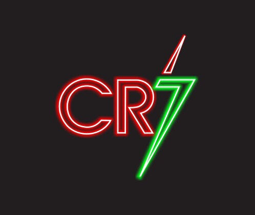 Logo CR7, LED Neon Sign