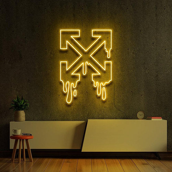 Off - White Drip | LED Neon Sign