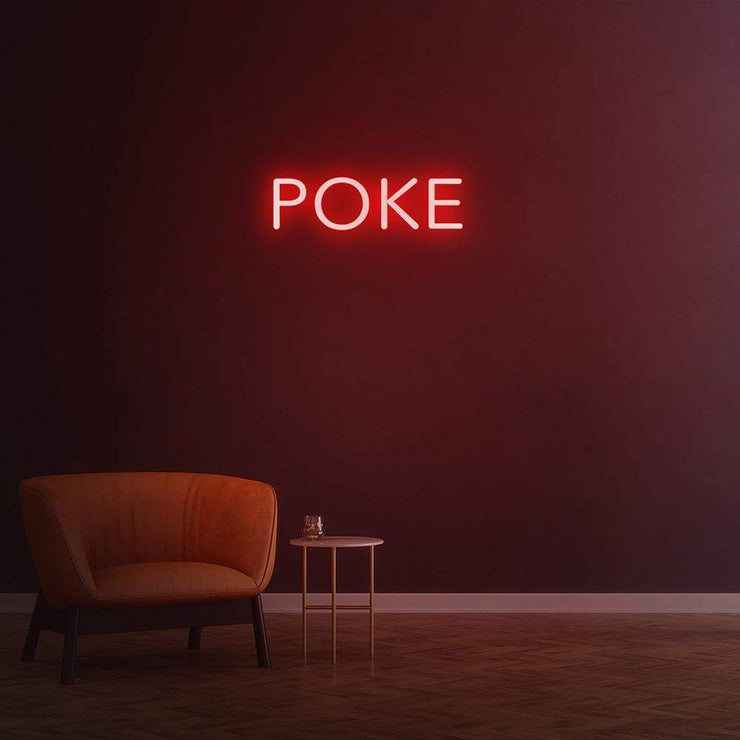 Poke | LED Neon Sign