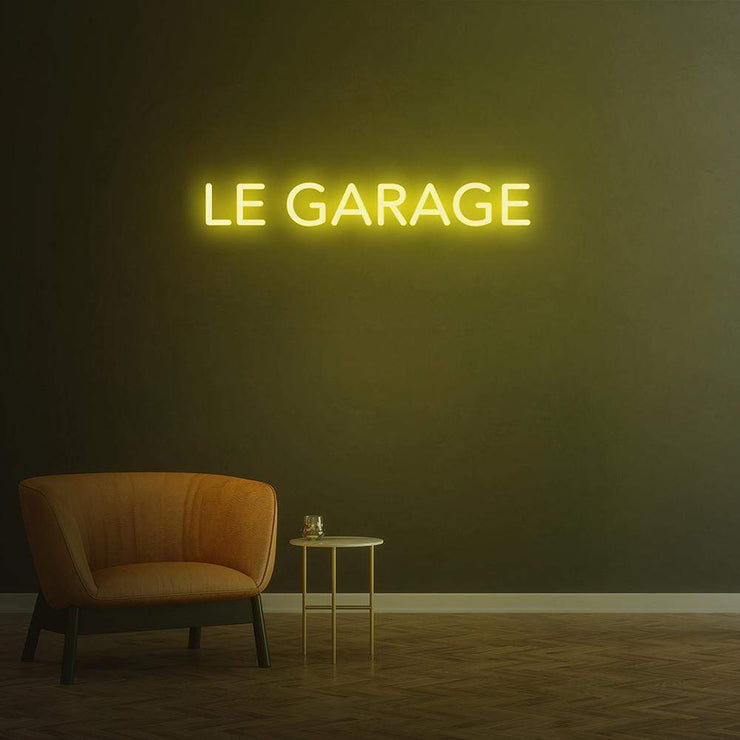 Le Garage | LED Neon Sign