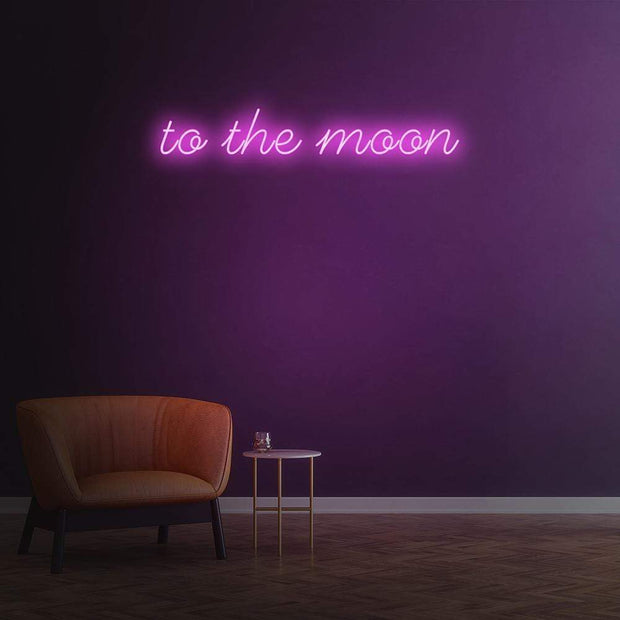 To the moon | LED Neon Sign