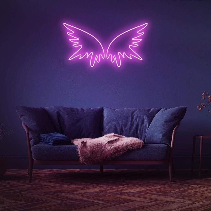 "Angel Wings" Version 2 | LED Neon Sign