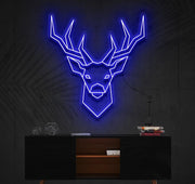 Geometric Deer | LED Neon Sign