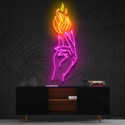 Hand of Passion | LED Neon Sign