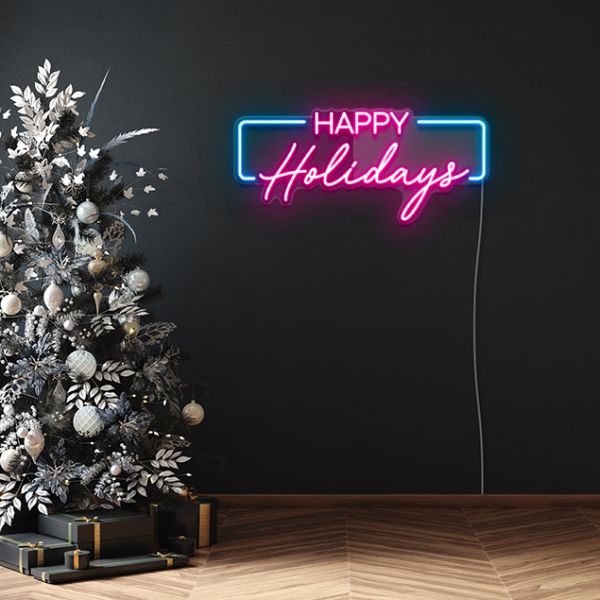Happy Holidays | LED Neon Sign