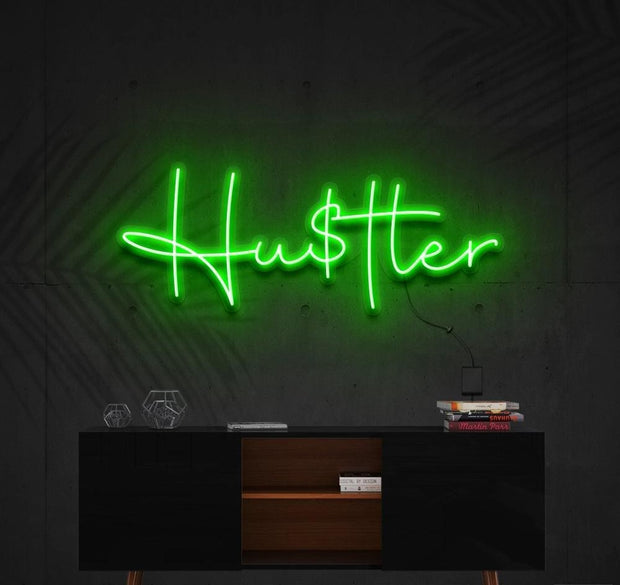 Hustler | LED Neon Sign