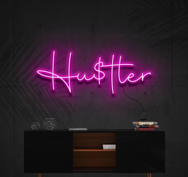 Hustler | LED Neon Sign