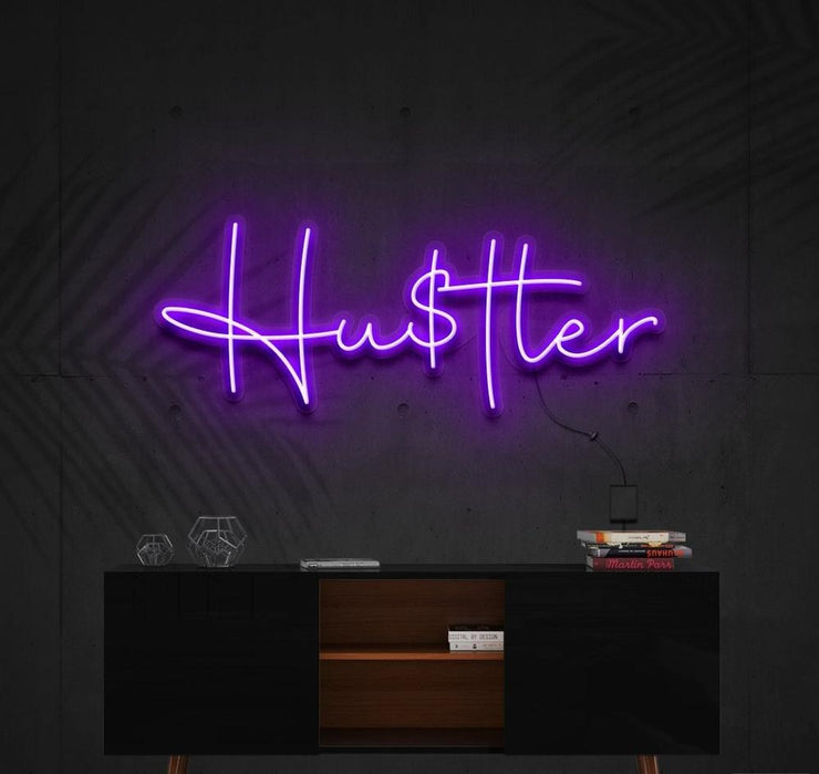 Hustler | LED Neon Sign