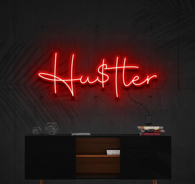 Hustler | LED Neon Sign