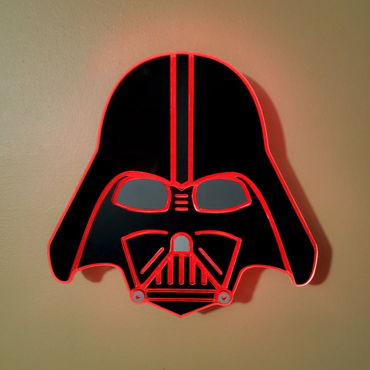Darth Vader | Edge Lit Acrylic Signs